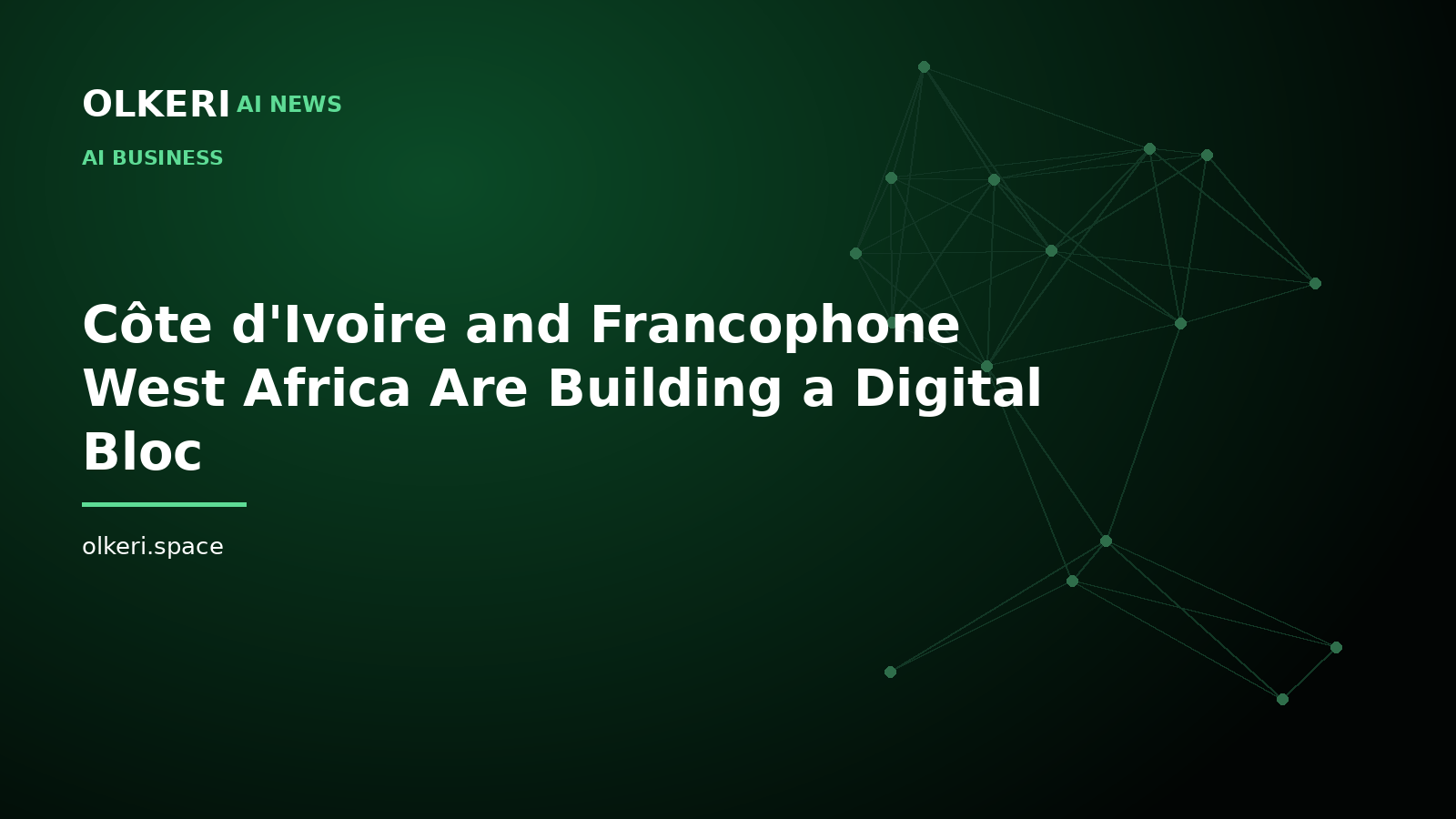 Côte d'Ivoire and Francophone West Africa Are Building a Digital Bloc