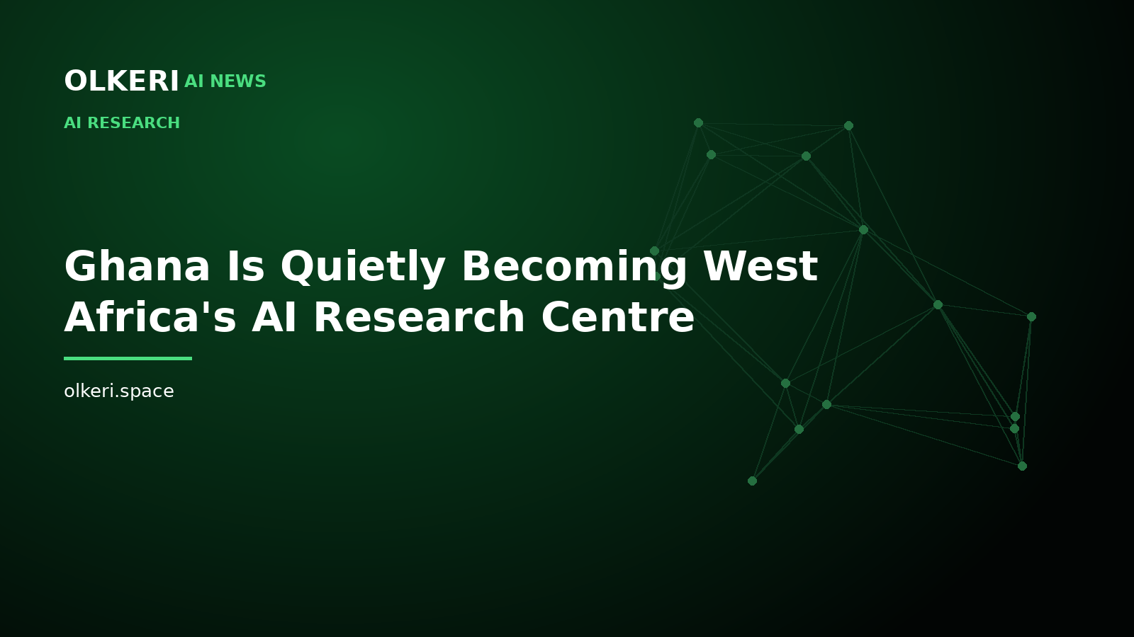 Le Ghana devient discrètement le centre de recherche en IA de l'Afrique de l'Ouest