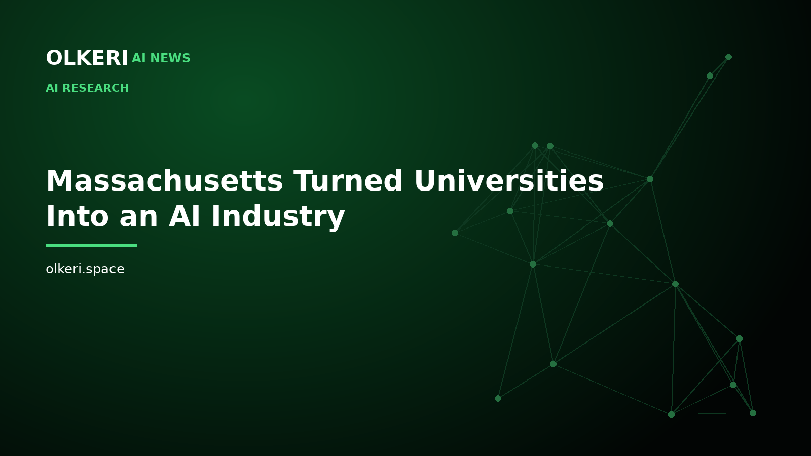 Le Massachusetts a transformé ses universités en industrie de l'IA