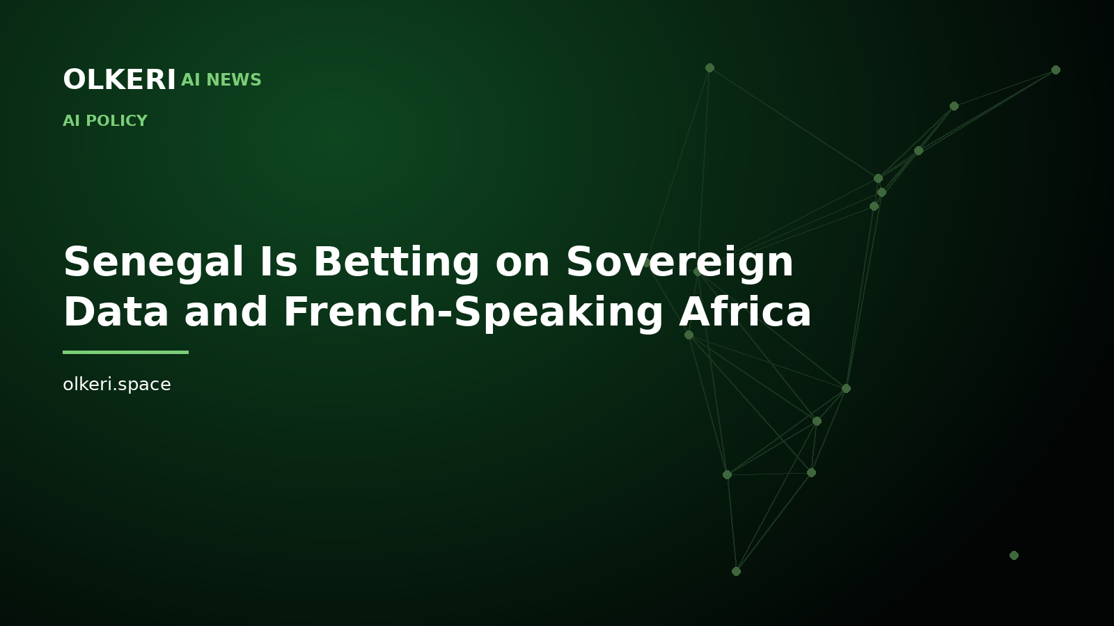 Le Sénégal mise sur la souveraineté des données et l'Afrique francophone