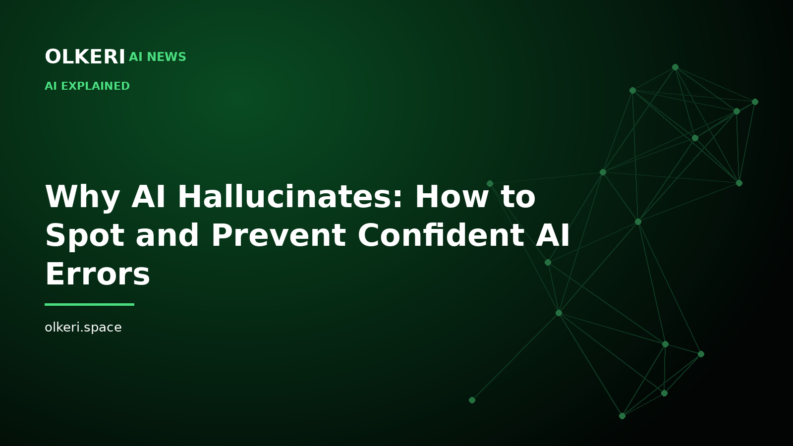 Why AI Hallucinates: How to Spot and Prevent Confident AI Errors